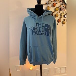 The North Face Men's Light Blue Pullover Hoodie